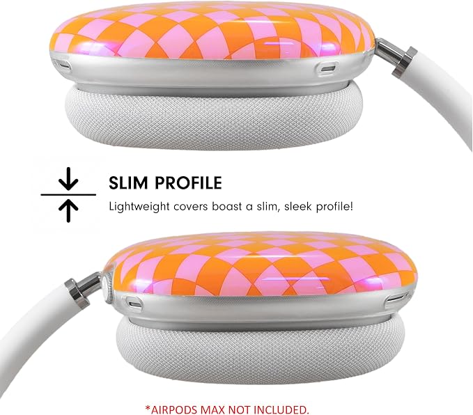 Sonix Protective Case for AirPods Max 2 & 1 | Headphones Cover | Checkmate Pink