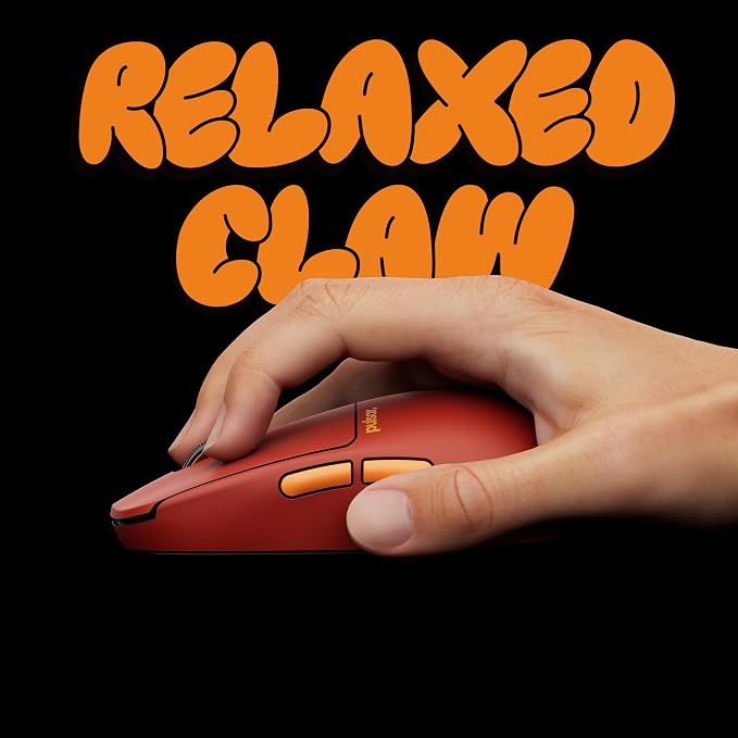 Pulsar Gaming Gears X2H Crazylight Wireless Gaming Mouse, Ultra Lightweight 1.51 oz (43g), Optical Switch, 32000 DPI, 750 IPS, XS-1 Sensor, 8k Compatible (Medium, Wildscape Volcano)