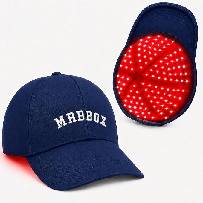 Red Light Therapy for Hair Growth,528 Total Light Emitters,Full-Scalp Coverage,Laser Hair Growth Cap,Blue