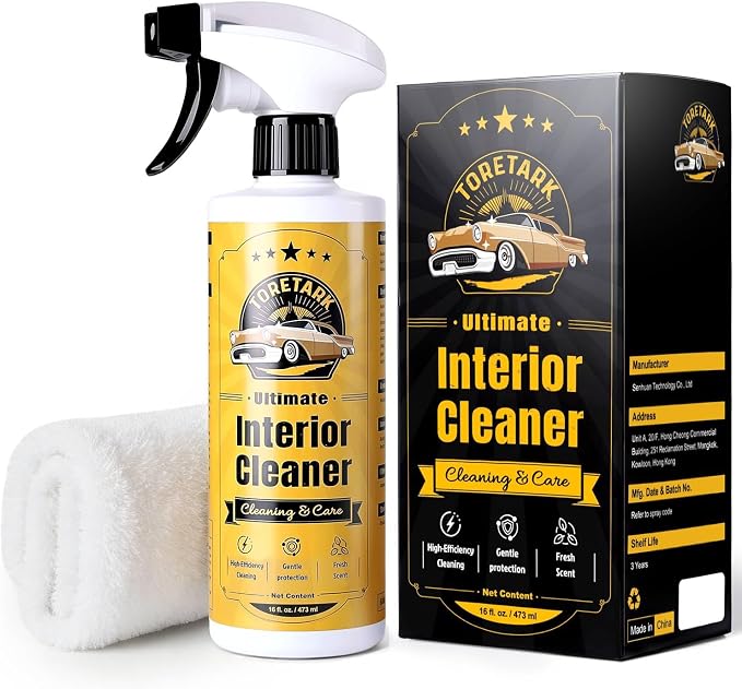 toretark Interior Kit for Smart Car Air Freshener & Interior Cleaner