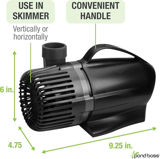 Pond Boss Waterfall Pump, 2300 GPH