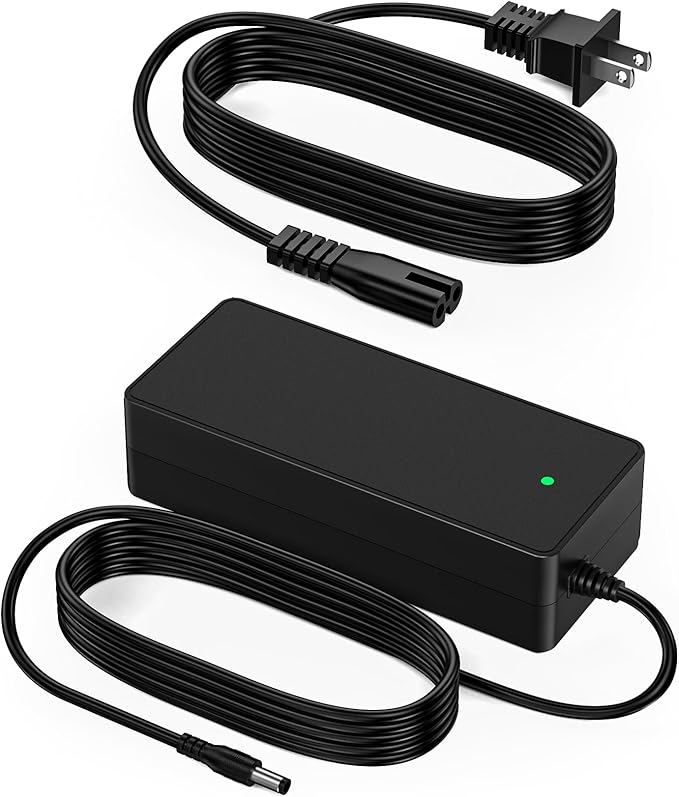 VHBW 42V 2A Electric Skateboard Charger Compatible with Meepo V1 V2 V5 MINI2 ER MINI 2S ER MINI5 V3 V3S V3 ER V3S ER MINI 3S NLS PRO AWD PRO Electric Skateboard,