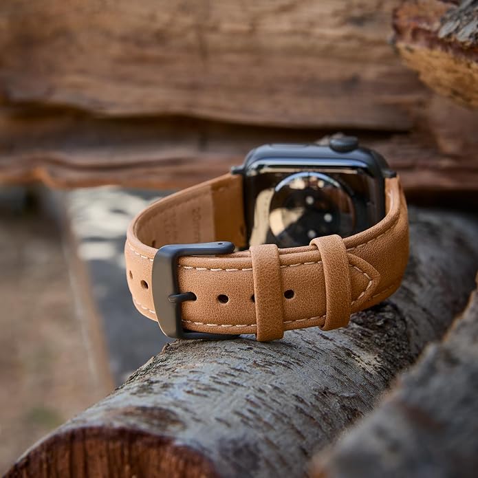 Archer Watch Straps - Top Grain Leather Watch Bands for Apple Watch