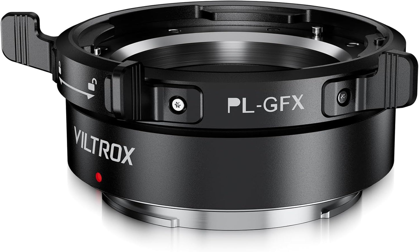VILTROX PL-GFX Mount Adapter Ring Manual Focus Lens Converter with Rotary Lock Compatible with PL Lens to Fuji G Mount GFX Cameras Fuji GFX100S,GFX100,GFX50R,GFX50S,GFX50S II/PL-GFX Pro etc.