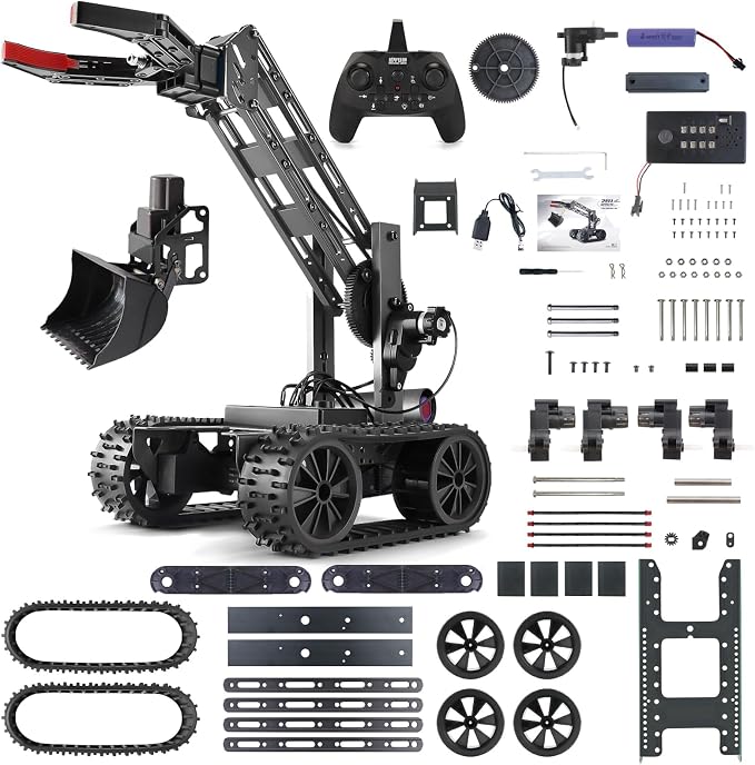 Robotic Arm Kit,STEM Toys Science Kits for Kids Age 8-12,Cool Engineering Building Toys,Educational Projects Set Gifts for 8 9 10 11 12 13 14 Years Old Boys Girls Teens,Birthday Xmas Gifts for Teens