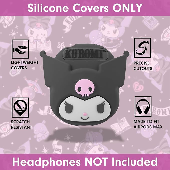 Sonix x Sanrio Protective Case for AirPods Max 2 & 1 | Silicone Headphones Cover | Kuromi