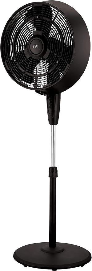 SPT SF-18M45B: 18″ Oscillating Misting Fan