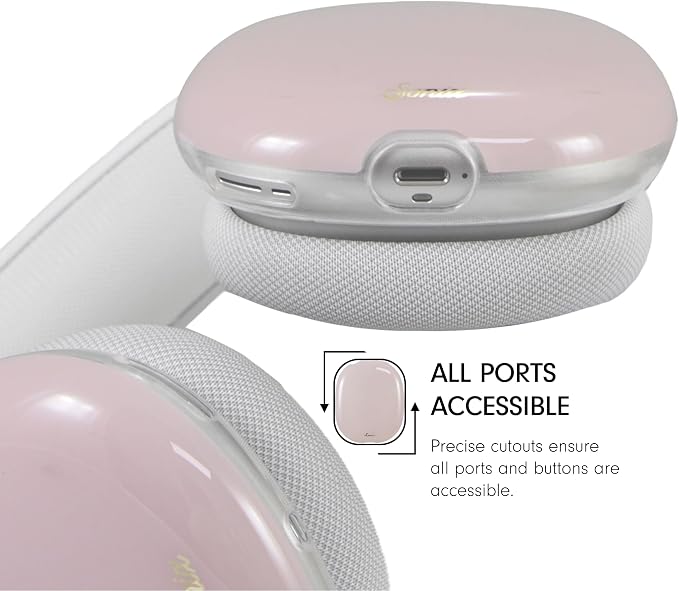 Sonix Protective Case for AirPods Max 2 & 1 | Headphones Cover | Jelly Series | Jelly Champagne