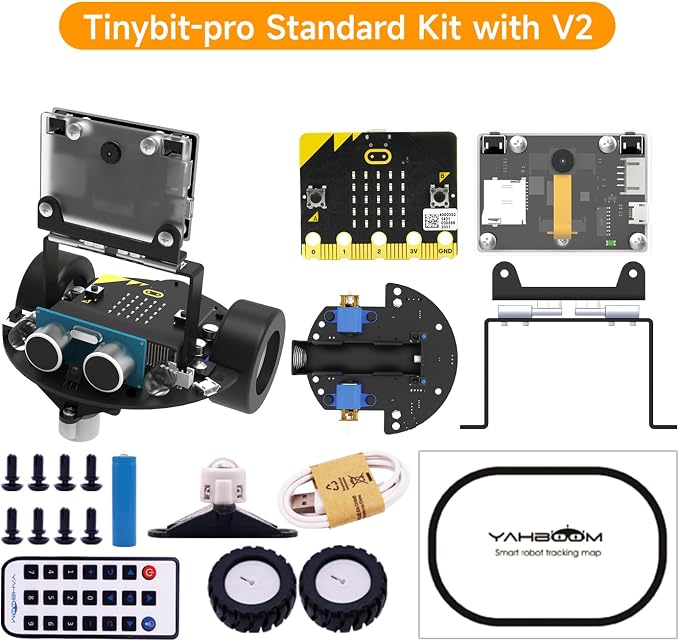 Yahboom Robot Car Adopts MakeCode Graphical Programming, MicroPython Programming