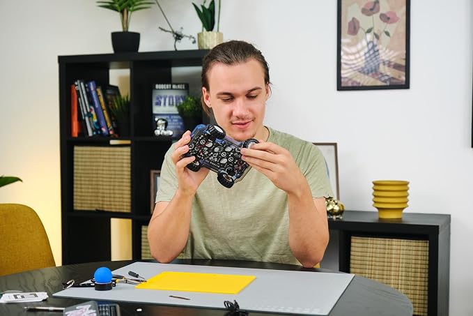 CircuitMess Wheelson 2.0 DIY AI Self-Driving Car Kit | Build & Code Your Own Autonomous Robot | Educational STEM Gift for Ages 11+