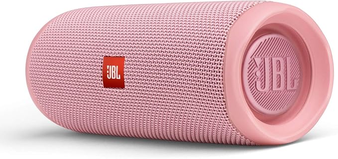 JBL FLIP 5 Waterproof Portable Bluetooth Speaker - Pink (Renewed)