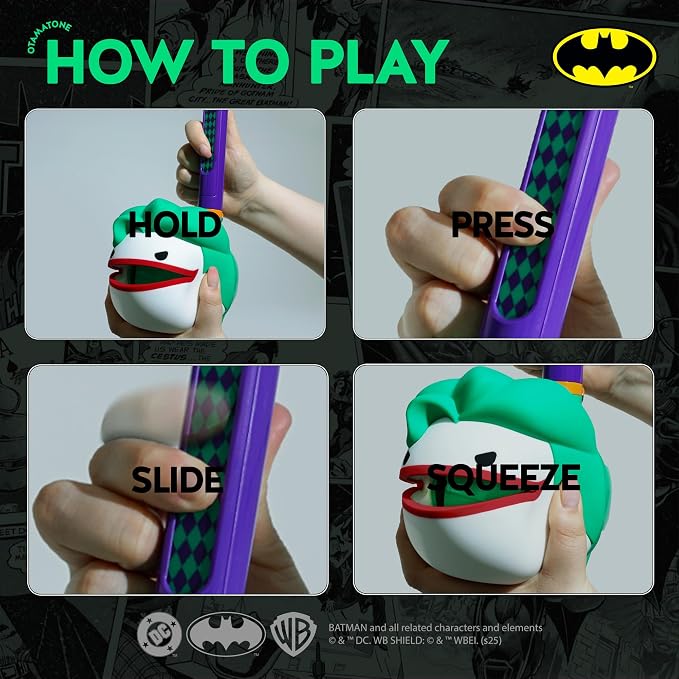 Otamatone Deluxe Joker Electronic Musical Instrument for Adults Portable Synthesizer Digital Electric Music from Japan by Maywa Denki Cool Stuff Gifts [English Instructions]