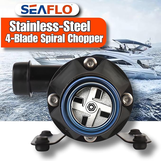 SEAFLO Macerator Pump System 24V for RV Marine 01 Series