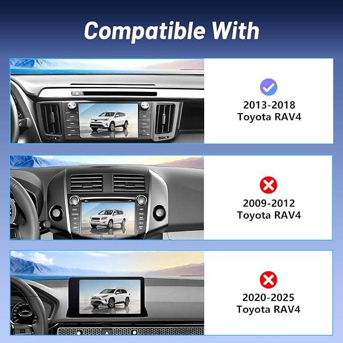 Phone Mount for Toyota RAV4 (2013-2018),15W Wireless Car Charger,Magnetic Phone Holder,Dashboard Hands Free Mobile Holder,360° Adjustable,2014 2015 2016 2017 RAV-4 Interior Accessories,New Car Gifts
