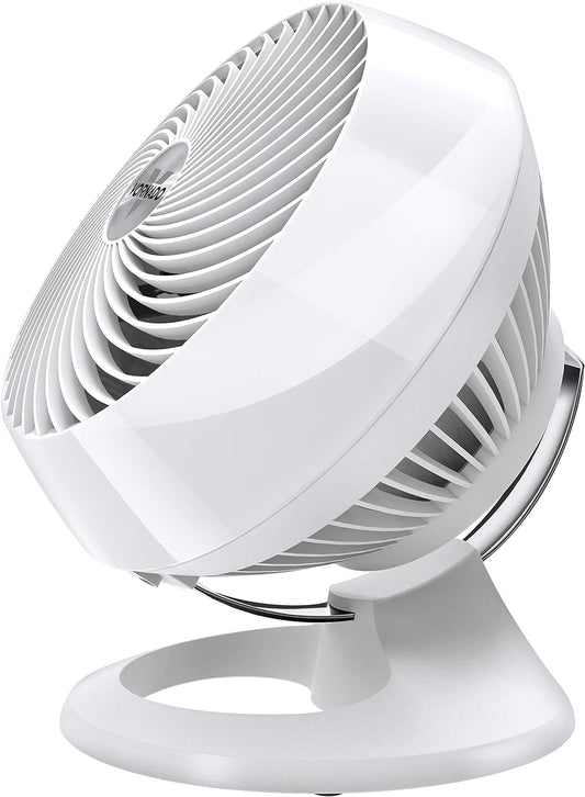 Vornado 660 Large Whole Room Air Circulator Fan with 4 Speeds and 90-Degree Tilt, 660-Large, White