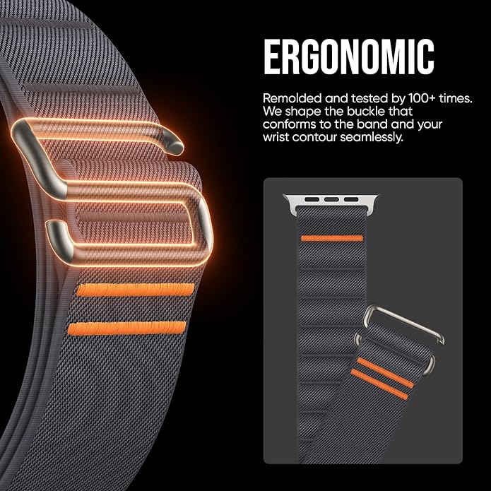 Suitisbest 2 Pack Sport Band Compatible with Apple Watch Ultra Band 49mm 46mm 45mm 44mm 42mm 41mm 40mm 38mm, Stretchy Sport Loop Strap for iWatch Series 11 10 9 8 7 6 5 4 3 2 1, SE 3 2 1, Ultra 3 2 1