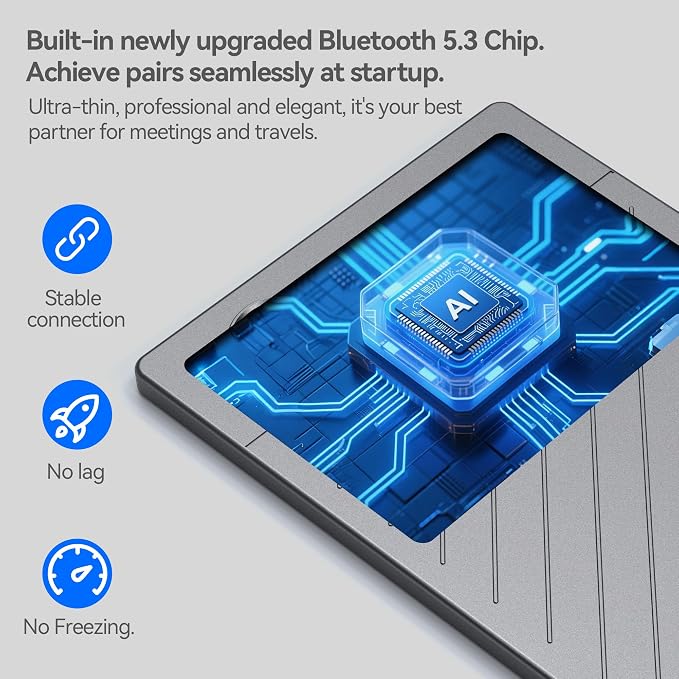 Ultra-Thin AI Voice Recorder with APP Control Support Unlimited Transcribe & Summarize, AI Note Taker with DSP Noise Cancellation,AI Recording Device for Meetings, Interviews, Lectures, Calls, Grey