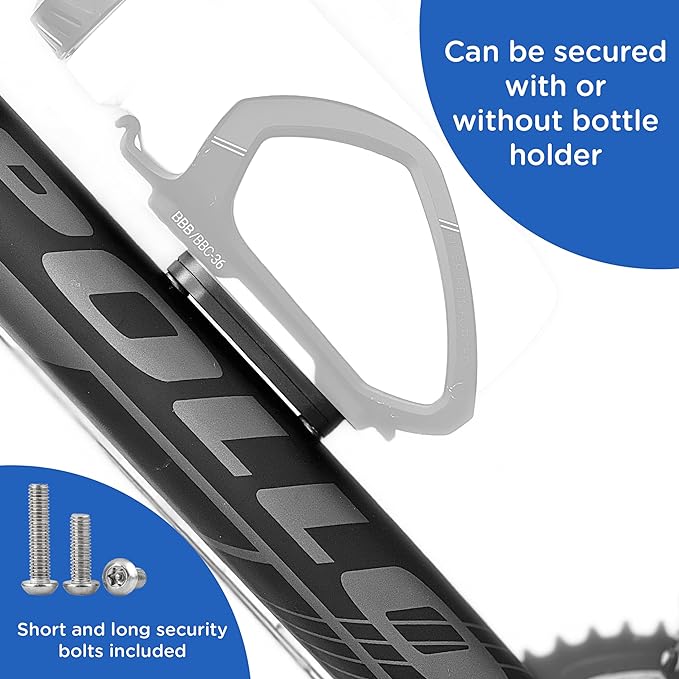 Orbit Velo - Advanced Bike Tracker with Apple Find My, Global GPS Location on iPhone, iPad, Mac & Apple Watch, Waterproof with 3 Year Battery Life, Secure Mount for Bottle Holder | item-finders