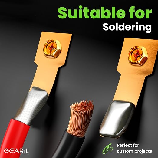 GEARit 14 Gauge Speaker Wire Cable,UL CL3 Rated 14 Gauge Wire 250ft,Copper Wire with Polarity Mark,Audio Cable for in-Wall,Home,Car,Outdoor,Garden,Commercial Audio Systems,OFC(Brown,4-Conductors)