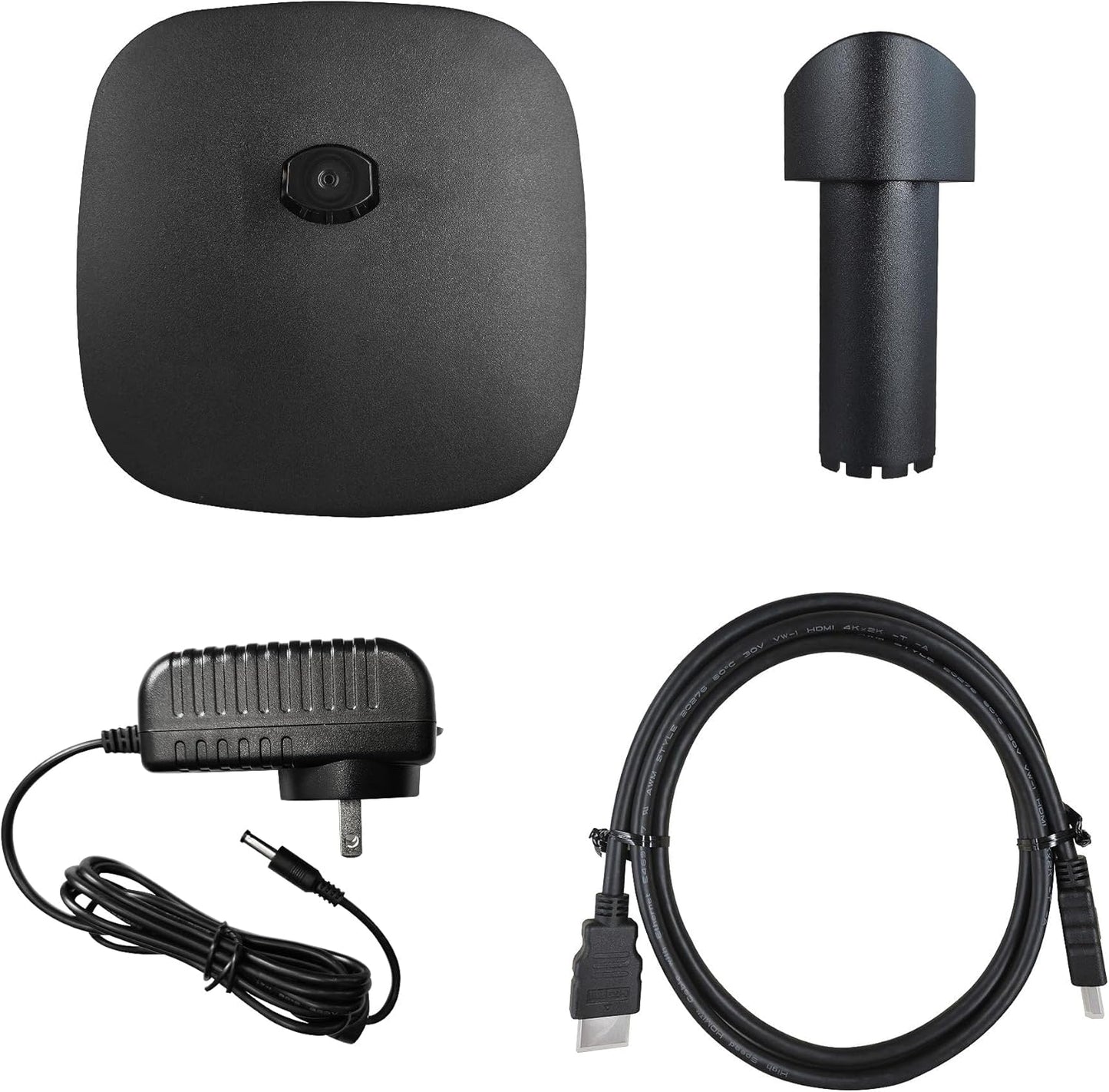 Amazon Basics 24 in Monitor, FHD 1080P, Max 100Hz, VESA Compatible, Built-in Speakers, Black