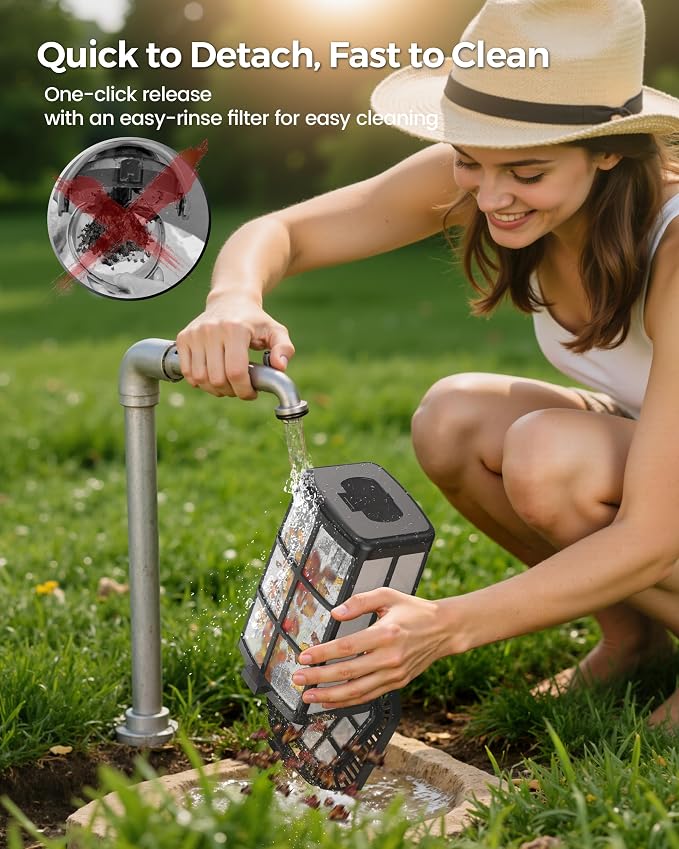2026 Upgrade Cordless Handheld Pool Vacuum,Pool Vacuum for Above and Inground Pool,Rechargeable Pool Cleaner with Extention Pole,Up to 70-Min Runtime,Ideal for Leaves,Debris,Spas,Hot Tubs,Sky White