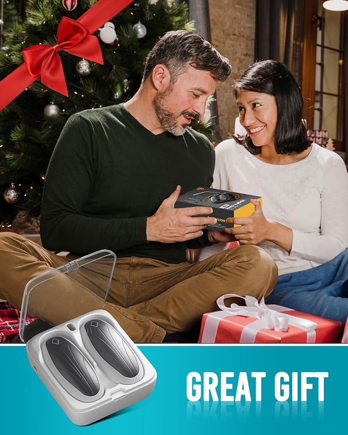 Hand Warmers Rechargeable 2 Pack, 14000mAh Electric Hand Warmers with Wireless Charging Case, AI Chip 3 Heat Settings Up to 50-Hour Portable Pocket Heater, Gifts for Christmas, Camping, Hunting, Golf