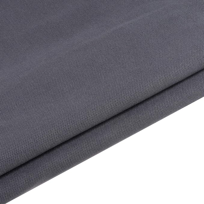 96" x 54" Speaker Grill Cloth, Stereo Grill Mesh Fabric Dustproof Replacement for Custom Cabinets Speaker Cloth Restoration Home Audio Decor Subwoofer Covers Gray