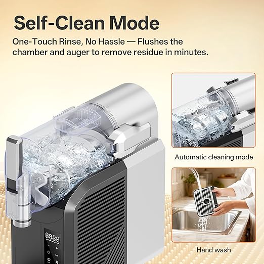Slushie Machine, 2L/68oz Slushy Machine for Home & Party | Frozen Drink Machine with Self‑Cleaning, No Ice Needed, Ideal for Margaritas, Frappés, Milkshakes