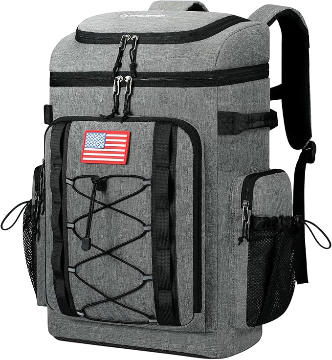Maelstrom Backpack Cooler,Soft Lightweight Leakproof Cooler Backpack,Men Women 35/50 Can Insulated Cooler Bag,Keeps Hot/Cold for Up to 16 Hours,Perfect for Camping, Beach