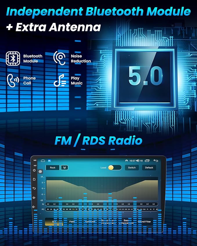 Car Radio for Ford F150 2009-2014: [4Core 64G ROM] 9 inch 1280 * 800 Touch Screen Stereo Head Unit with Wireless Carplay Android Auto GPS Bluetooth WiFi SWC FM RDS Mirror Link Backup Camera