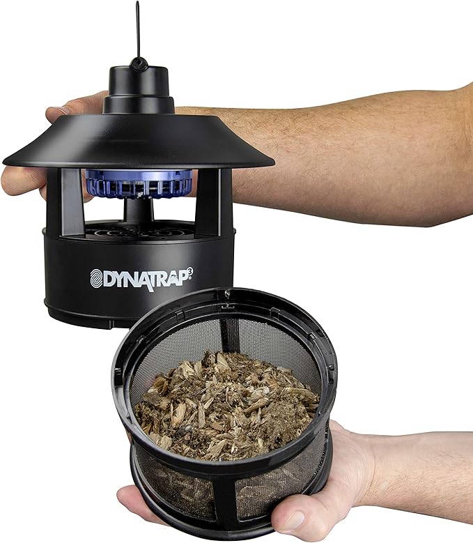 DynaTrap DT160 1/4 Acre Mosquito Trap & Flying Insect Trap – Kills Mosquitoes, Flies, Gnats, Wasps, & Other Flying Insects – Mosquito Zapper & Bug Zapper Outdoor Alternative – Black