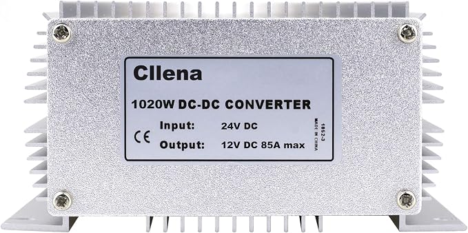 DC 24V Step Down to 12V 85A 1020W DC/DC Voltage Converter Regulator Waterproof Buck Transformer Power Supply