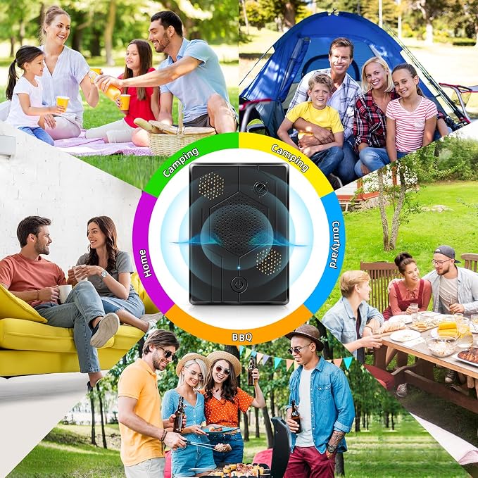 2026 Ultrasonic Bird Repellent Devices Woodpecker Repellent Outdoor for Attic Pigeon Deterrent Goose Repellent Rechargeable Bats Repellent Indoor to Keep Birds Away from Porch Balconies 4 Pack