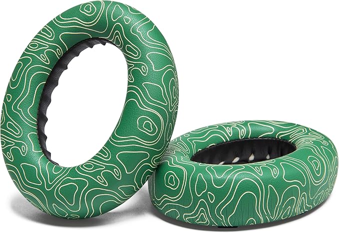 WC Wicked Cushions Upgraded Replacement Ear Pads for Bose 700 Noise Cancelling Headphones (NC700) - Softer PU Leather, Luxurious Memory Foam, Added Thickness, Extra Durable Ear Cushions | Emerald Tide