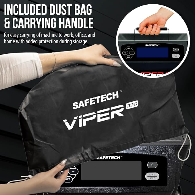 Safetech Viper V395 Coin Counter, Sorter, and Wrapper, Sorts All US Coins Including Half Dollars