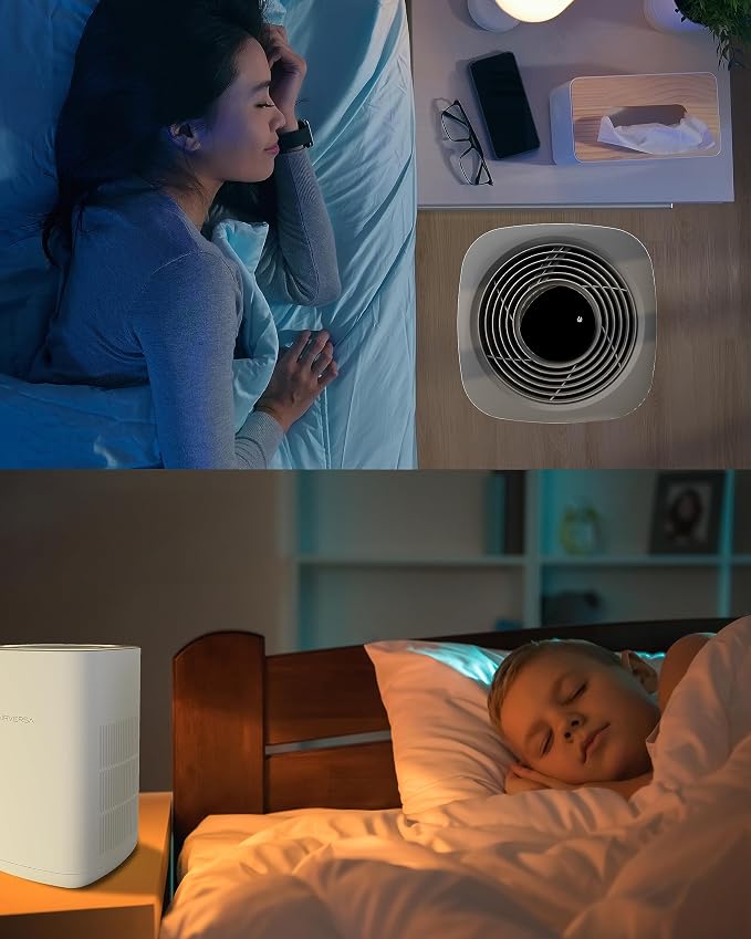 Airversa HomeKit Air Purifier over Thread Works with HomeKit (Home Hub Required) 3-Stage H13 True HEPA Smart Air Cleaner 1000 sq.ft Purelle AP2