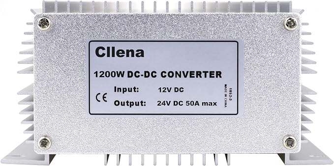 DC/DC 12V to 24V Boost Converter 50A 1200W Step Up Voltage Regulator Module Car Power Supply Voltage Transformer (Input 10V-16V)