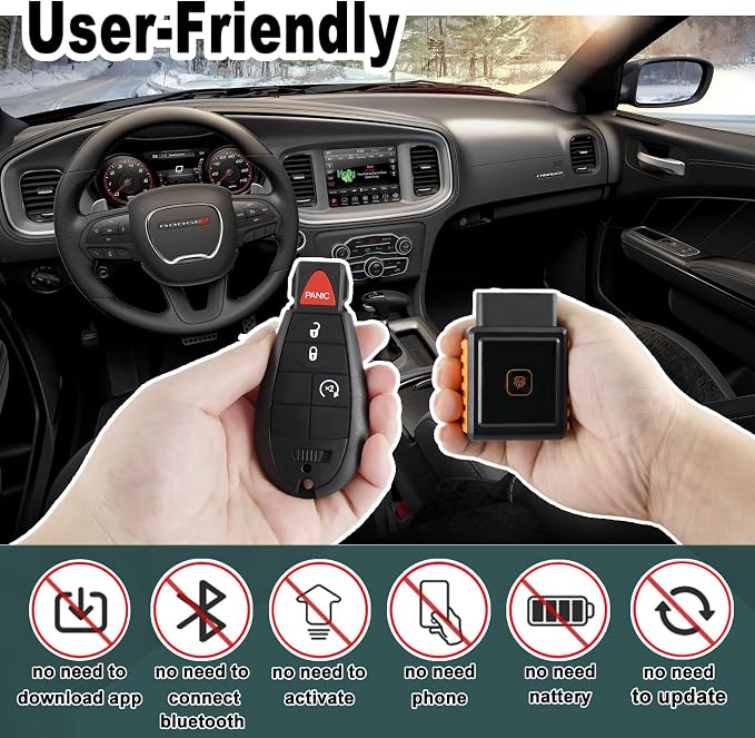 IYZ-C01C DIY Key Fob FOBIK Replacement kit for 2009 2010 2011 2012 Dodge Ram 1500 2500 3500 Journey Challenger Grand Caravan Jeep Grand Commander Keyless Entry Remote Key