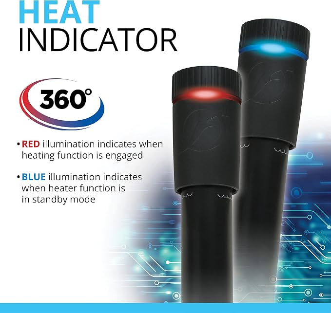 Fluval T50 Fully Electronic Heater for Freshwater Aquariums up to 15 Gal.