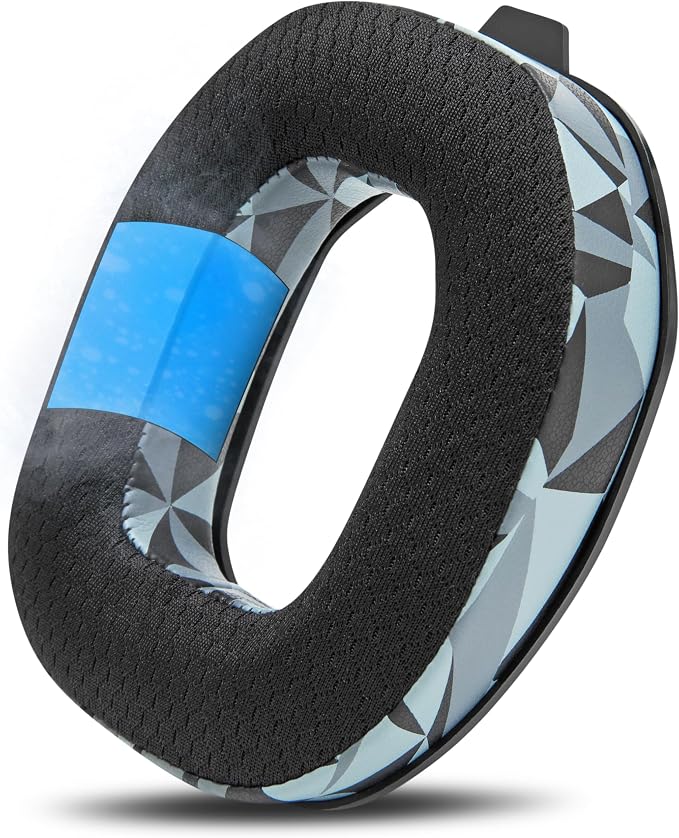 WC Mod Kit A50 - Cooling Gel Earpads + Headband Replacement for Astro A50 Gen 4, Gen 5 & A50X by Wicked Cushions | Enhanced Comfort, Cooling & Durability | Geo Grey