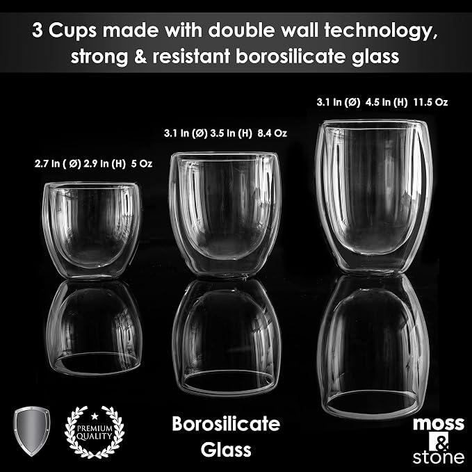 Moss & Stone Percolator Coffee Pot Electric 10 Cup, Stainless Steel Coffee Maker, Coffee Percolator Electric With Keep Warm Function, 10 Cups Stainless Steel Percolator With Coffee Basket Bundle With