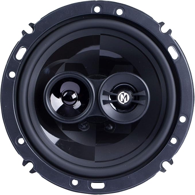 Memphis Audio PRX603 Power Reference Series 6.5" 3-Way Coaxial Speakers with Swivel Tweeters - Pair