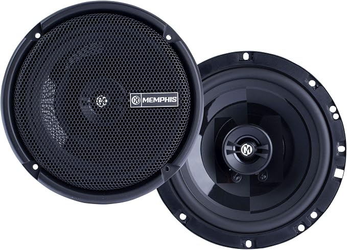 Memphis PRX60 Power Reference Series 6.5" Oversize 2-Way Coaxial Speakers with Swivel Tweeters - Pair