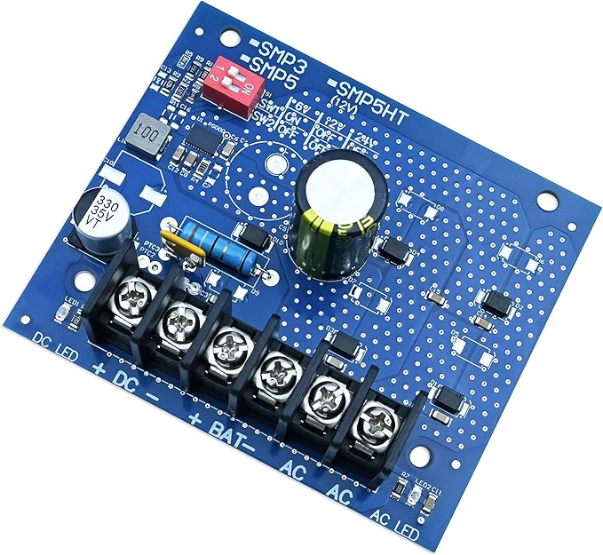 SMP3 Power Supply Charger, Compatible with Altronix SMP3 6 12 OR 24VDC @ 2.5 AMP, A Security Power Solution with Multi-Voltage Output and Battery Backup