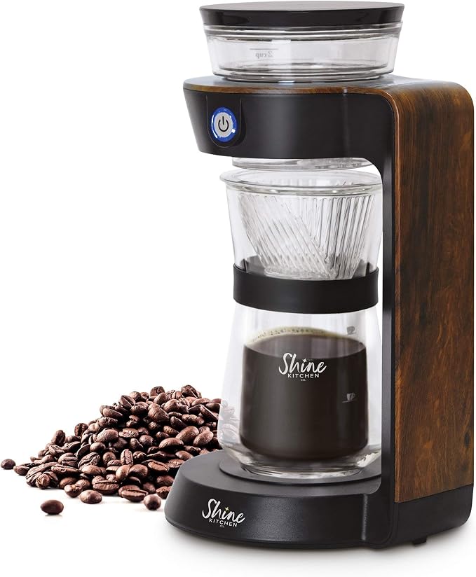Tribest Shine Kitchen Co. Autopour SCH-150 Automatic Pour Over Coffee Machine