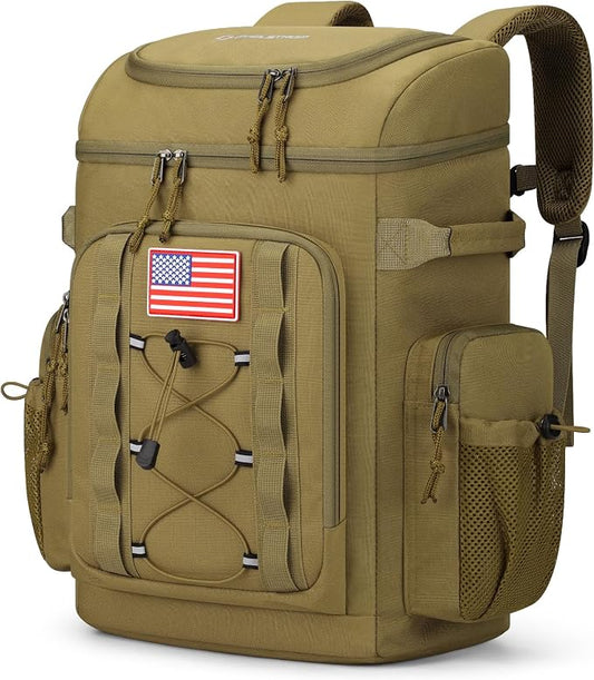 Maelstrom Backpack Cooler,Soft Lightweight Leakproof Cooler Backpack,Men Women 35/50 Can Insulated Cooler Bag,Keeps Hot/Cold for Up to 16 Hours,Perfect for Camping, Beach