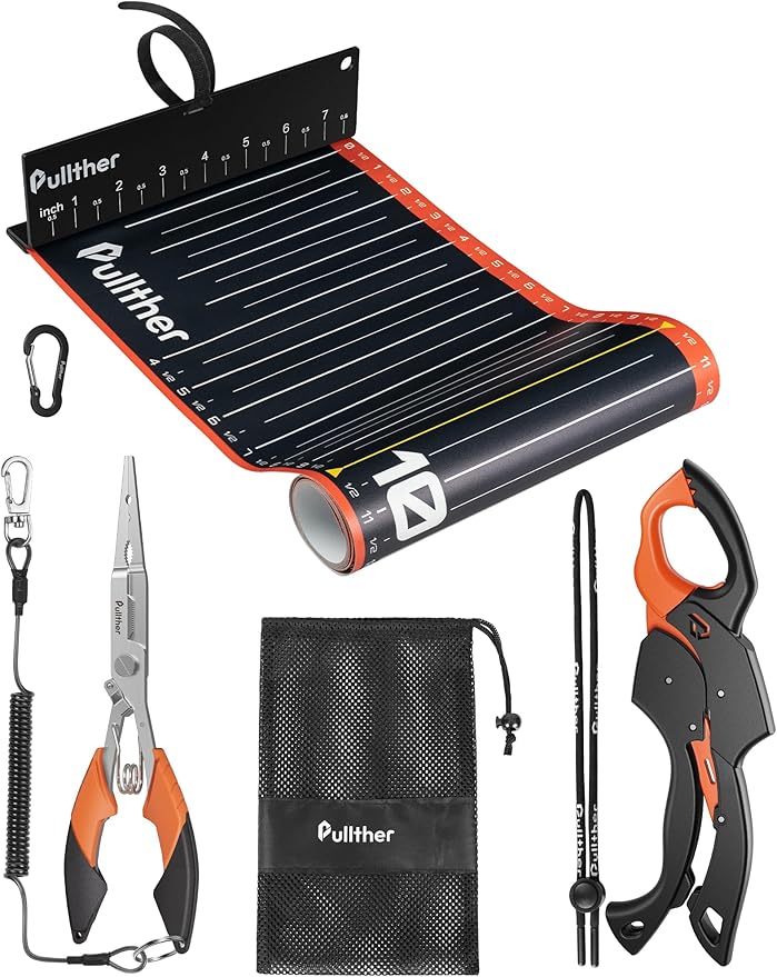 Fishing Tool Kit,53in Fish Ruler,Fishing Gear,Fishing Gifts for Men