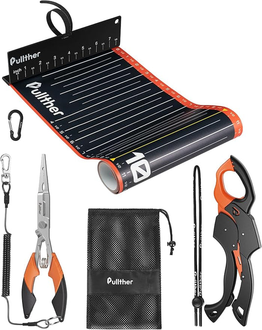 Fishing Tool Kit,53in Fish Ruler,Fishing Gear,Fishing Gifts for Men