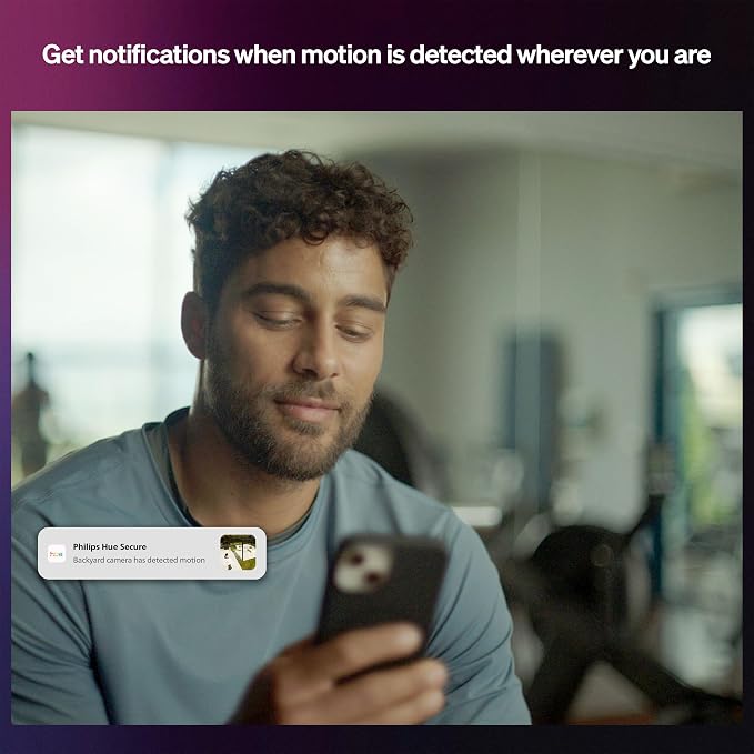 Philips Hue Secure Smart Contact Sensor, Black - 2 Pack - Made for Indoor Doors and Windows - Requires Hue Bridge - Works with The Hue App