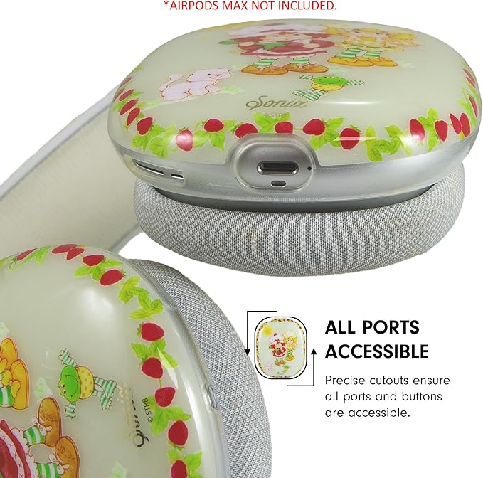 Sonix Protective Case for AirPods Max 2 & 1 | Headphones Cover | Strawberry Shortcake Berry Besties